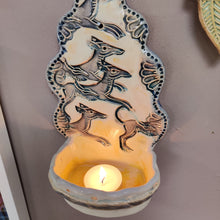 Indlæs billede til gallerivisning Hundeflok væghængt stage