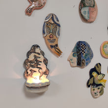 Indlæs billede til gallerivisning Hundeflok væghængt stage