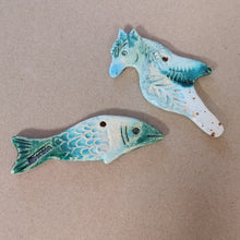 Indlæs billede til gallerivisning Grenfugle Duo aka hest og fisk