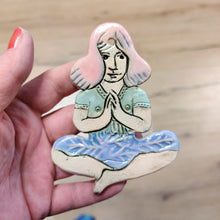 Indlæs billede til gallerivisning Yogadame rosa hår