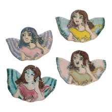 Indlæs billede til gallerivisning Divine Dame, beige-grøn kat