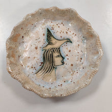 Indlæs billede til gallerivisning Lille fad. Fugledame