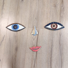 Indlæs billede til gallerivisning Face Puzzle væghængt