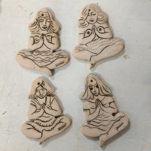 Indlæs billede til gallerivisning Yogadame blue hair