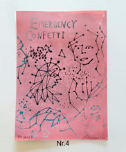 Indlæs billede til gallerivisning Emergency confetti Linoleumstryk