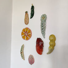 Indlæs billede til gallerivisning Gul 3bubble-frugt væghængt